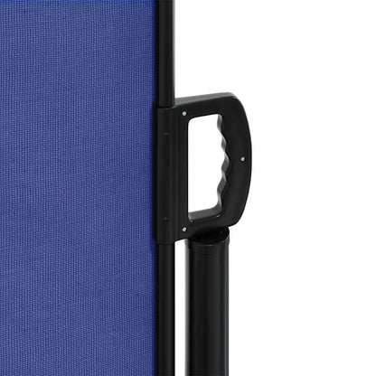 vidaXL Seitenmarkise Ausziehbar Blau 117x300 cm