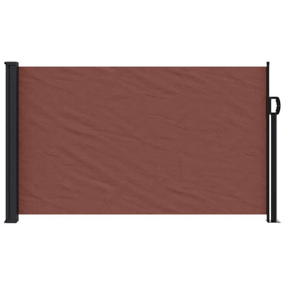 vidaXL Store latéral rétractable Marron 117x300 cm