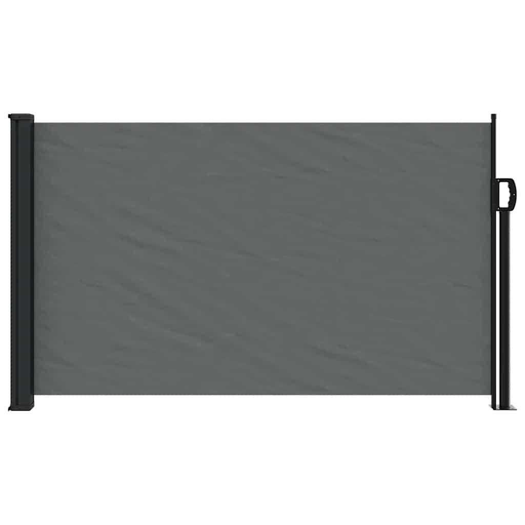 vidaXL Store latéral extensible anthracite 117x300 cm