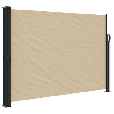 vidaXL Store latéral rétractable beige 140x300 cm