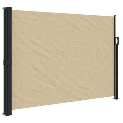vidaXL Store latéral rétractable beige 140x300 cm
