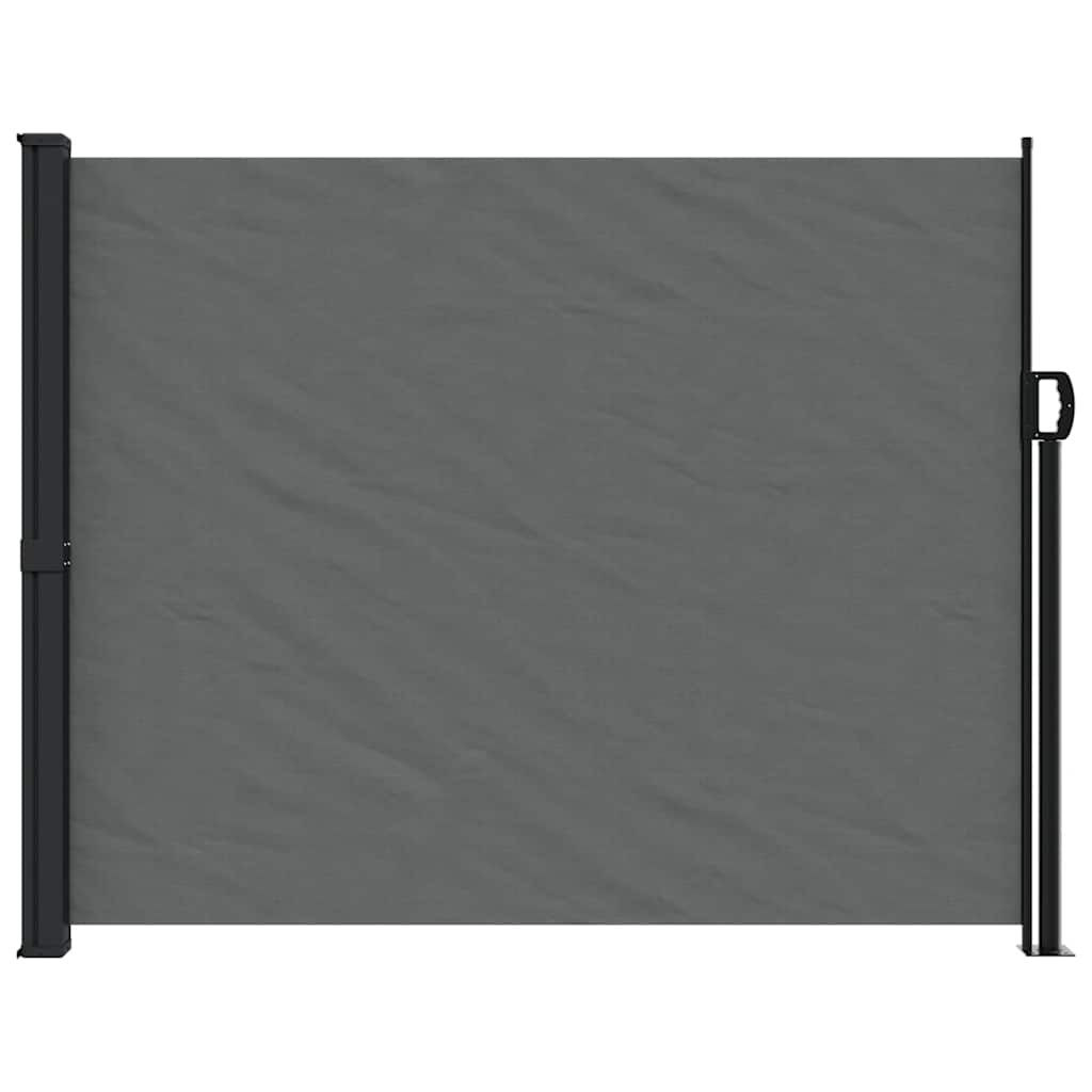 vidaXL Ausziehbare Seitenmarkise Anthrazit 160x300 cm