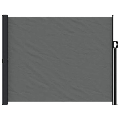 vidaXL Ausziehbare Seitenmarkise Anthrazit 160x300 cm