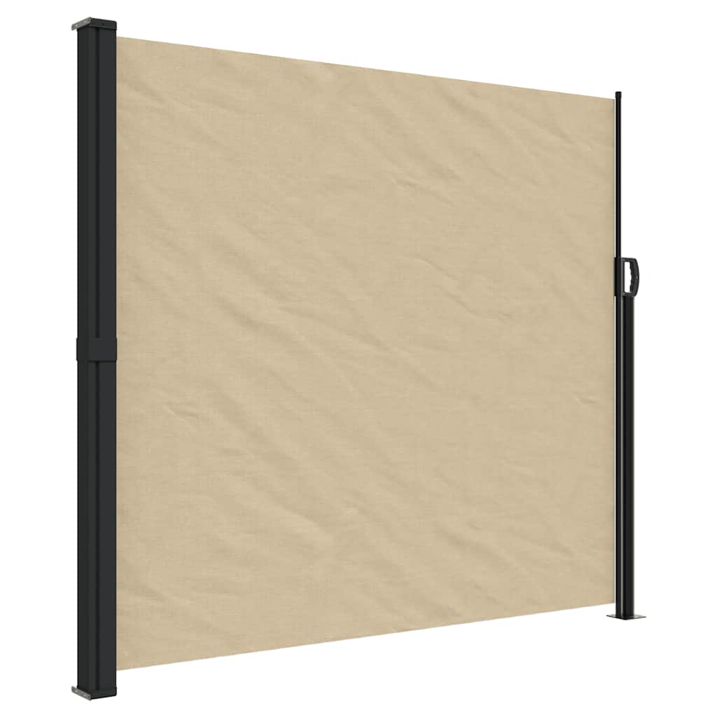 vidaXL Store latéral Rétractable Beige 180x300 cm