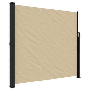 vidaXL Store latéral Rétractable Beige 180x300 cm