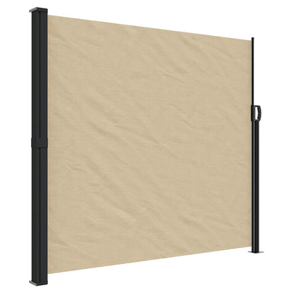 vidaXL Store latéral Rétractable Beige 180x300 cm