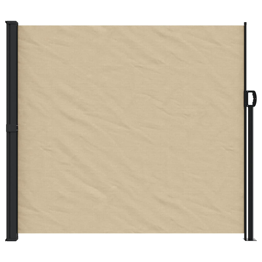 vidaXL Store latéral Rétractable Beige 180x300 cm