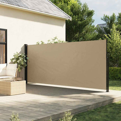vidaXL Store latéral Rétractable Beige 180x300 cm