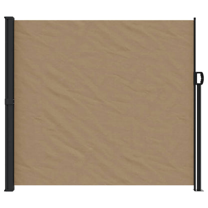 vidaXL Seitenmarkise Ausziehbar Taupe 180x300 cm