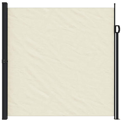 vidaXL Seitenmarkise Ausziehbar Creme 200x300 cm