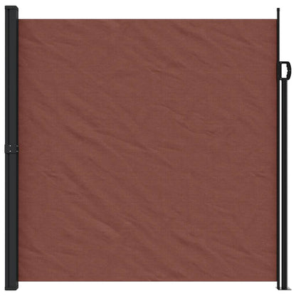 vidaXL Seitenmarkise Ausziehbar Braun 200x300 cm