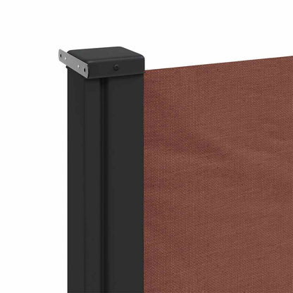 vidaXL Seitenmarkise Ausziehbar Braun 200x300 cm