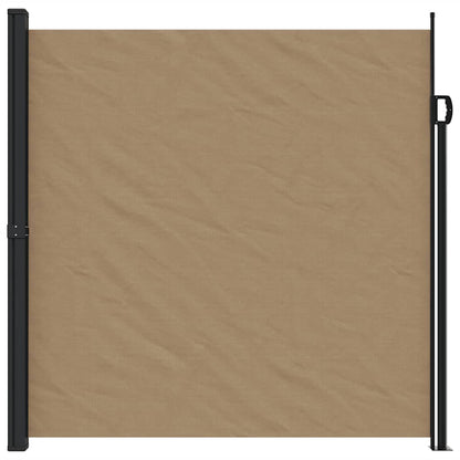 vidaXL Store latéral Rétractable Taupe 200x300 cm