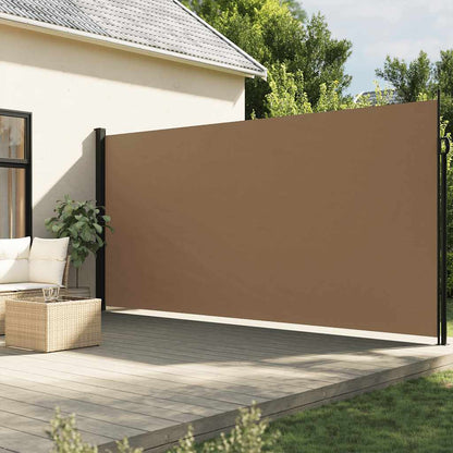 vidaXL Store latéral Rétractable Taupe 200x300 cm
