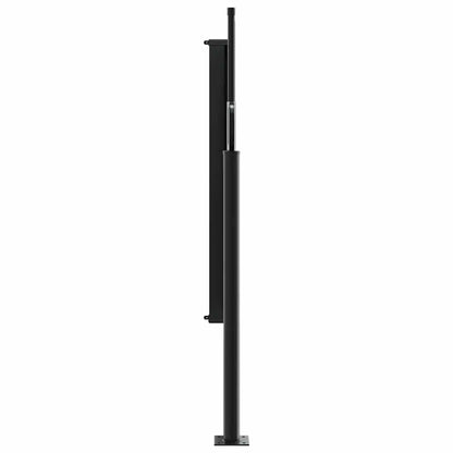 vidaXL Seitenmarkise Ausziehbar Terrakottarot 100x500 cm