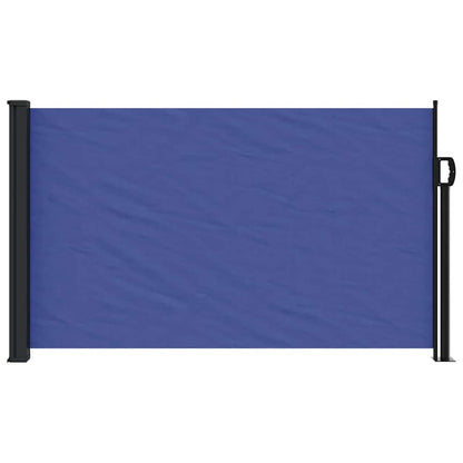 vidaXL Seitenmarkise Ausziehbar Blau 120x500 cm