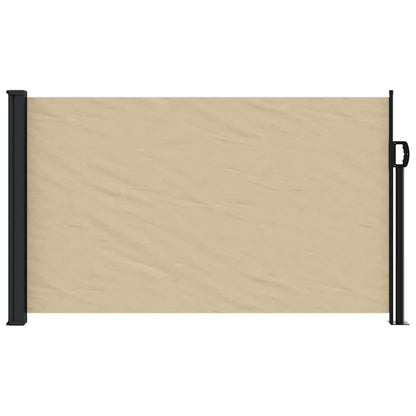 vidaXL Seitenmarkise Ausziehbar Beige 120x500 cm