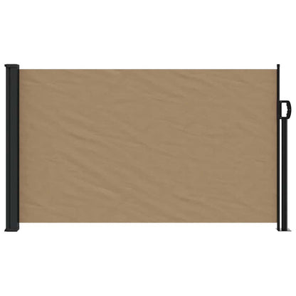 Store latéral rétractable vidaXL Taupe 120x500 cm