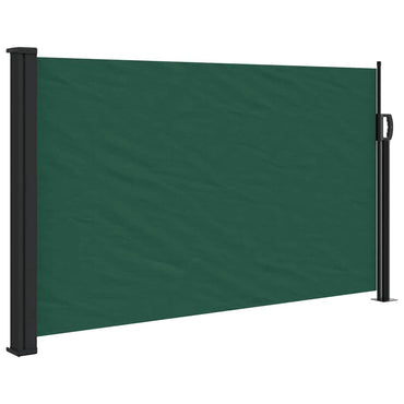 Store latéral rétractable vidaXL vert foncé 120x500 cm