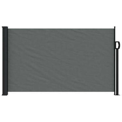 vidaXL Store latéral extensible Anthracite 120x500 cm