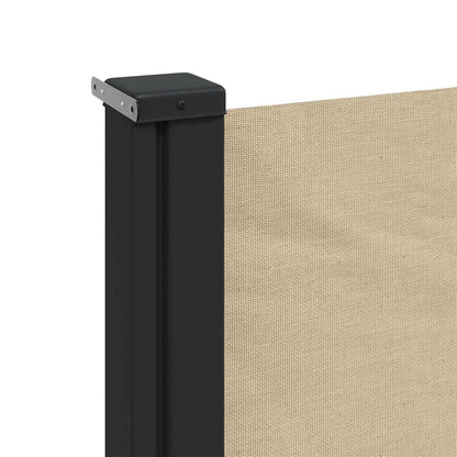vidaXL Seitenmarkise Ausziehbar Beige 160x500 cm