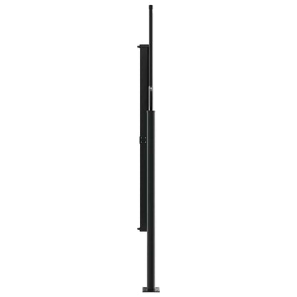 vidaXL Seitenmarkise Ausziehbar Weiß 160x500 cm