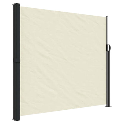 vidaXL Store latéral rétractable Crème 180x500 cm