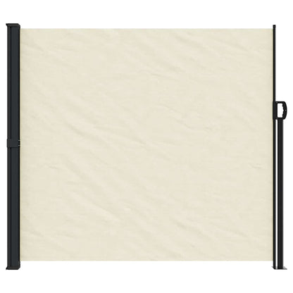 vidaXL Store latéral rétractable Crème 180x500 cm
