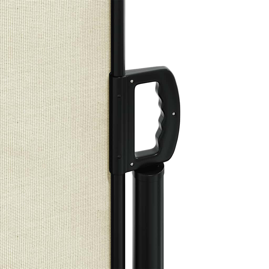 vidaXL Store latéral rétractable Crème 180x500 cm