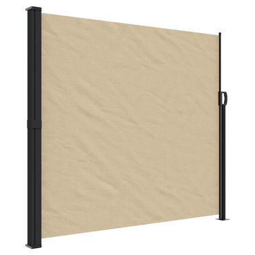 vidaXL Store latéral rétractable beige 180x500 cm