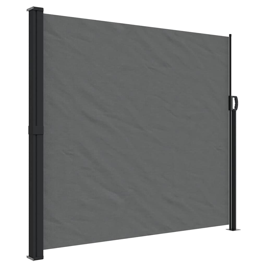 vidaXL Store latéral rétractable anthracite 180x500 cm