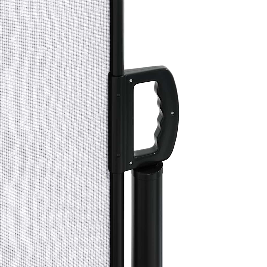 vidaXL Seitenmarkise Ausziehbar Weiß 200x500 cm