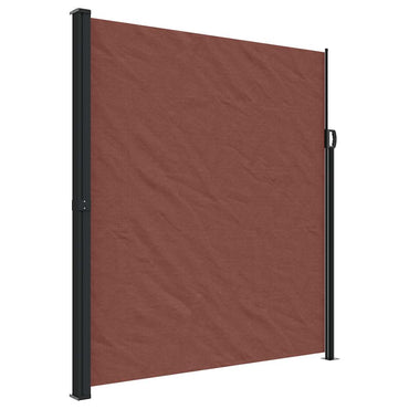 Store latéral escamotable vidaXL Marron 220x500 cm