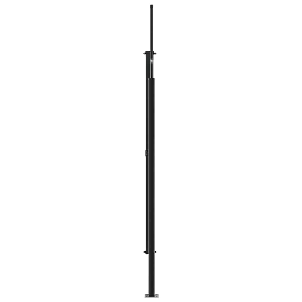 vidaXL Seitenmarkise Ausziehbar Beige 220x500 cm