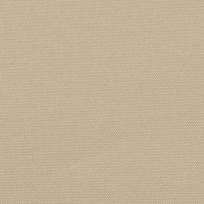 vidaXL Seitenmarkise Ausziehbar Beige 220x500 cm