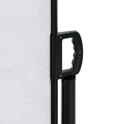 vidaXL Seitenmarkise Ausziehbar Weiß 220x500 cm