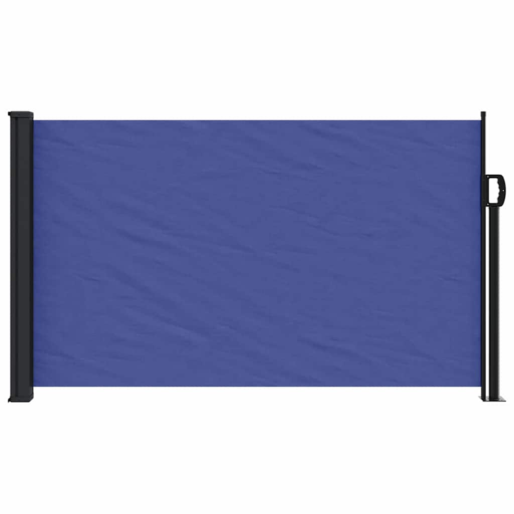 vidaXL Store latéral rétractable bleu 120x600 cm
