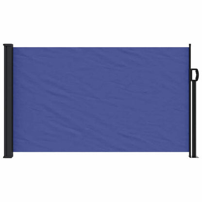vidaXL Store latéral rétractable bleu 120x600 cm
