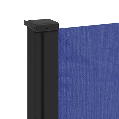 vidaXL Store latéral rétractable bleu 120x600 cm