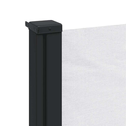 Store latéral rétractable vidaXL blanc 120x600 cm