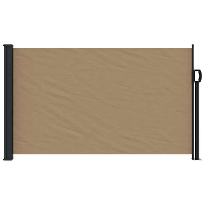 vidaXL Store latéral rétractable taupe 120x600 cm