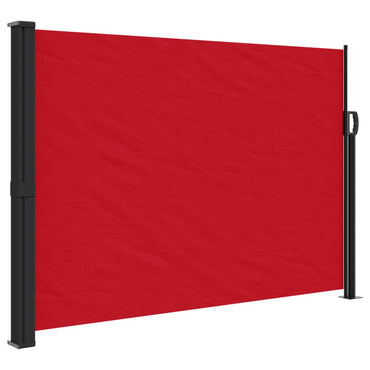 vidaXL Seitenmarkise Ausziehbar Rot 140x600 cm