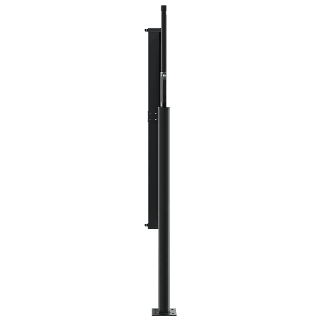 vidaXL Seitenmarkise Ausziehbar Rot 140x600 cm