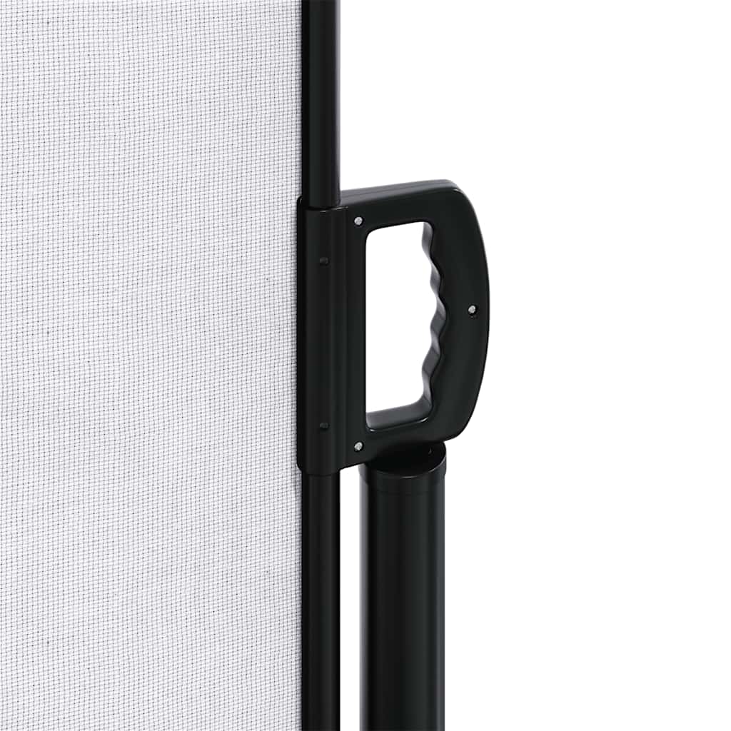 vidaXL Seitenmarkise Ausziehbar Weiß 140x600 cm