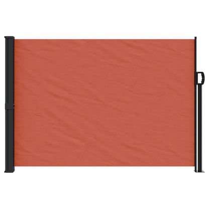 vidaXL Seitenmarkise Ausziehbar Terrakottarot 140x600 cm