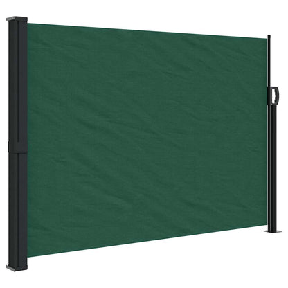 vidaXL Store latéral rétractable vert foncé 140x600 cm