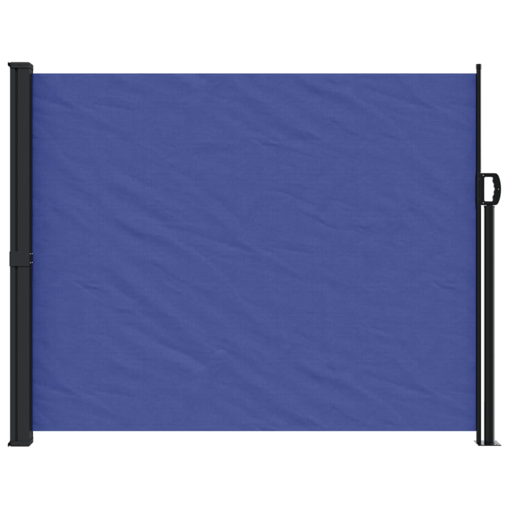 Store latéral rétractable vidaXL Bleu 160x600 cm