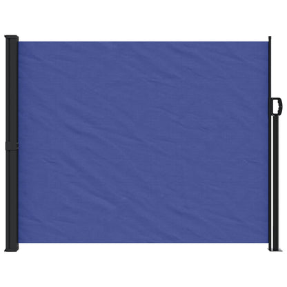 Store latéral rétractable vidaXL Bleu 160x600 cm