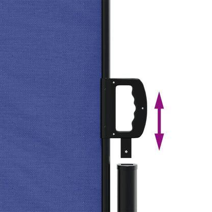 Store latéral rétractable vidaXL Bleu 160x600 cm