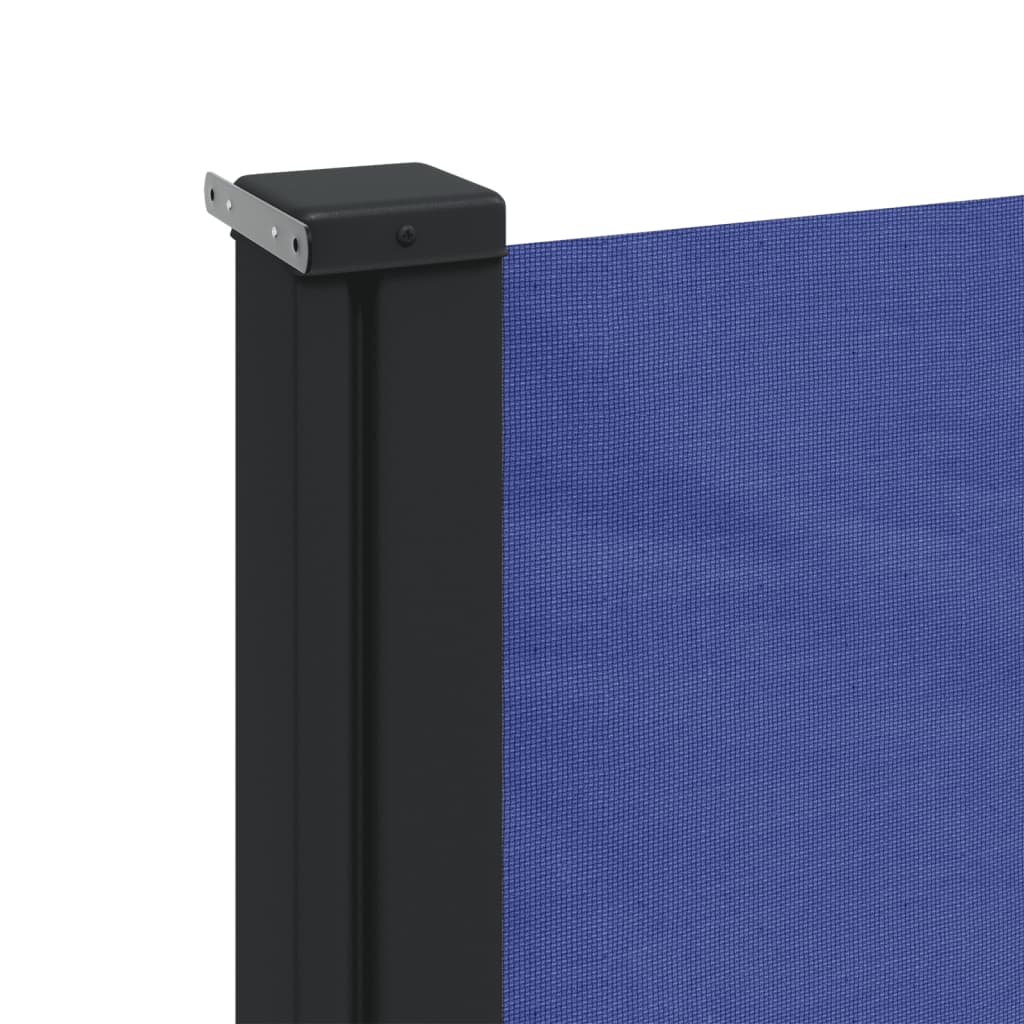 Store latéral rétractable vidaXL Bleu 160x600 cm